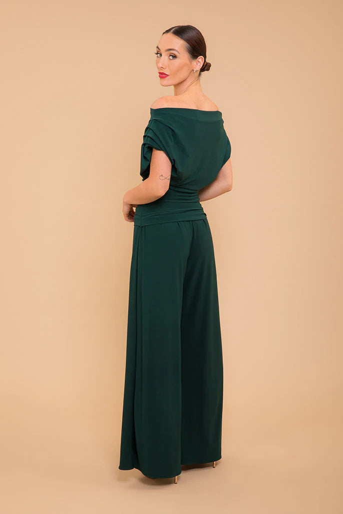 ATOM LABEL Carbon jumpsuit Forest Green
