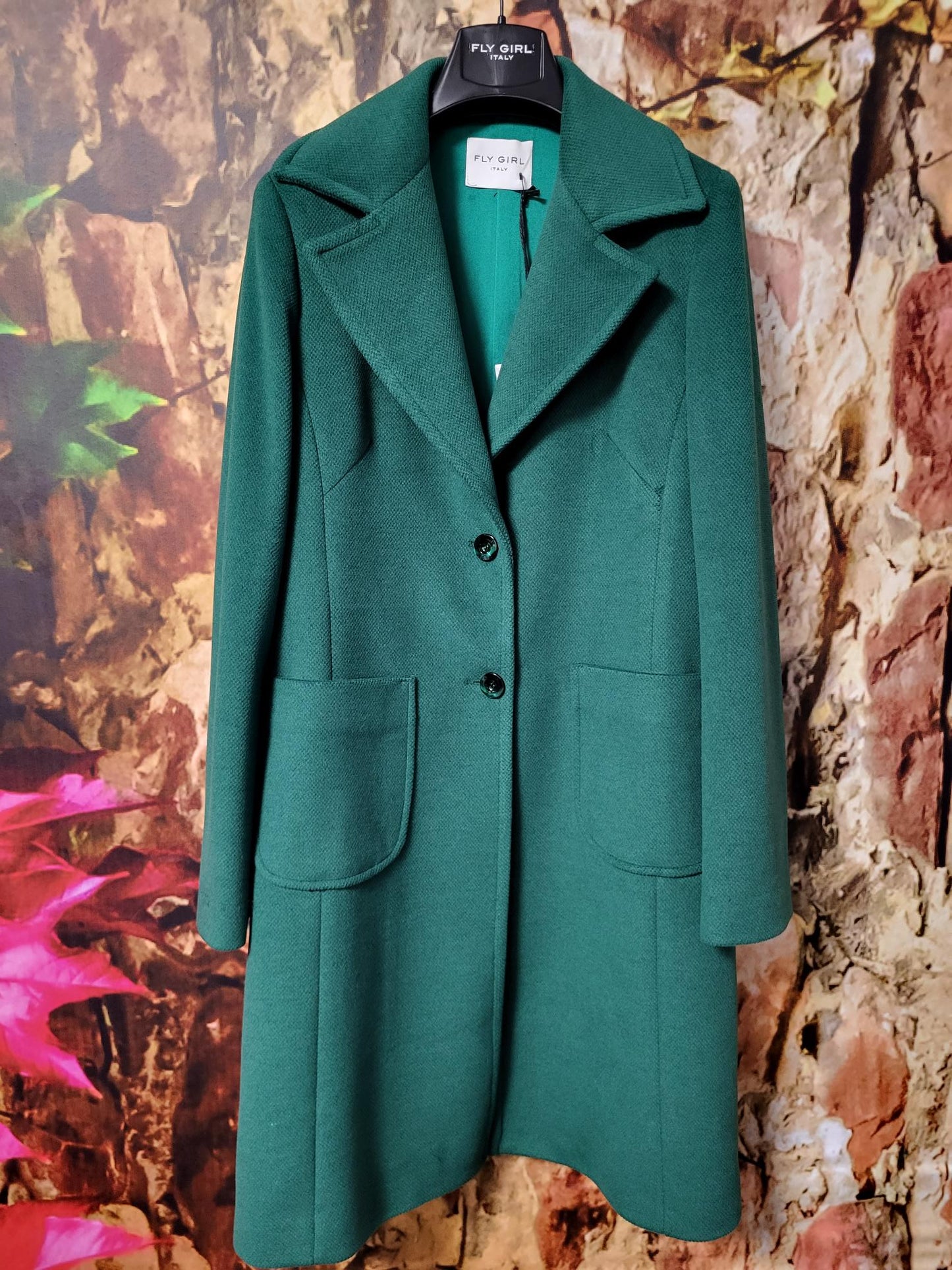 Malva Green Coat