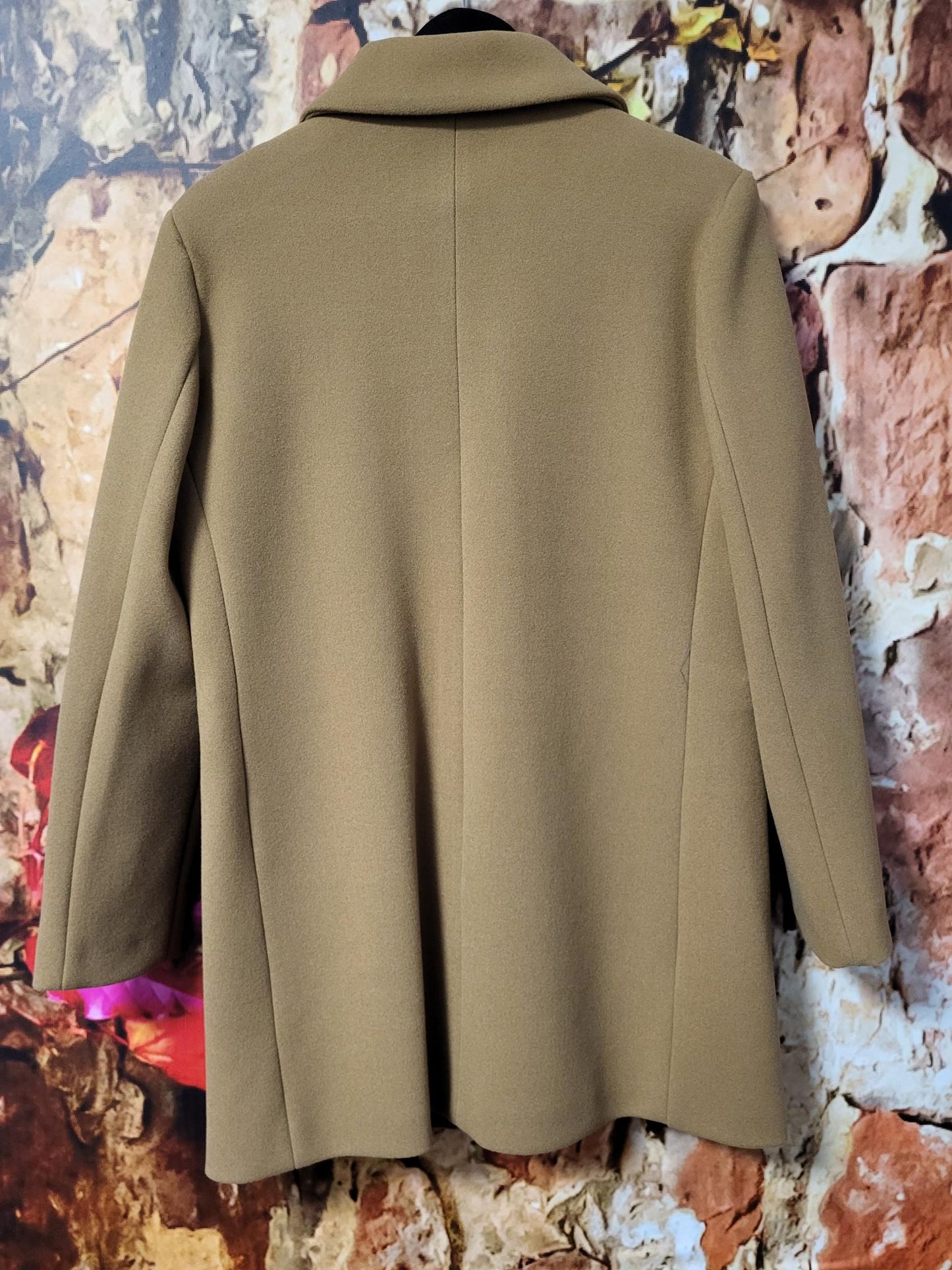 PIA B WOOL PEA COAT