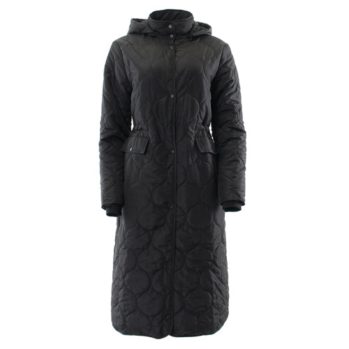 Rant and Rave Catriona Puffa Coat Black