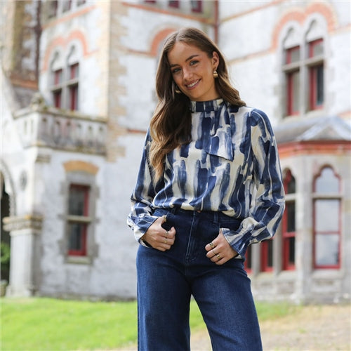 Rant and Rave Mandy Top Navy