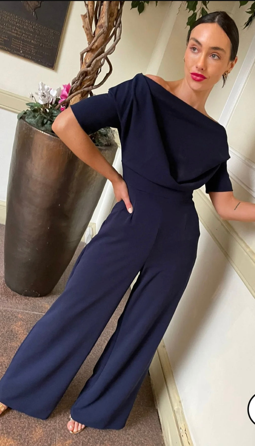 Navy Atom Lima jumpsuit