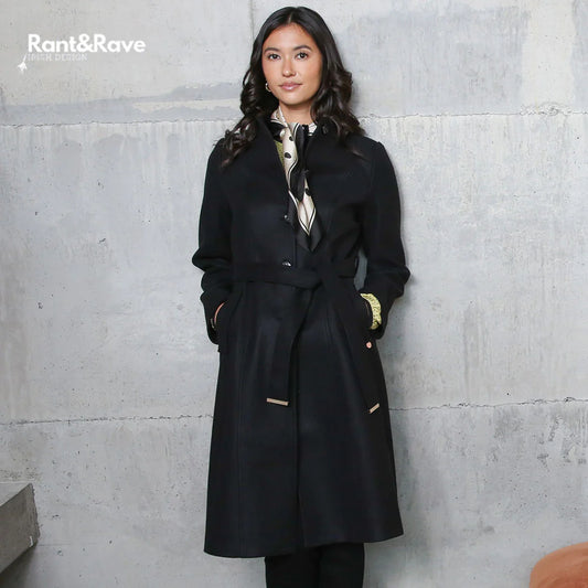 Amanda coat Black