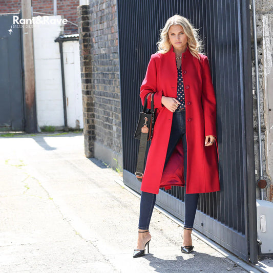 Amanda Red Coat