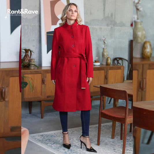 Amanda Red Coat