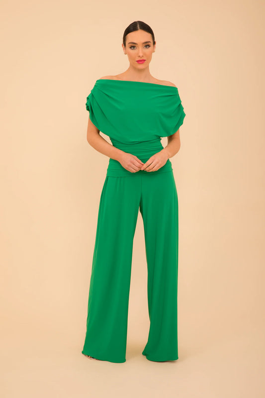 Atom Label Carbon jumpsuit Green