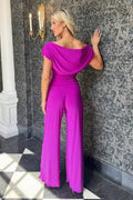 Magenta Atom jumpsuit