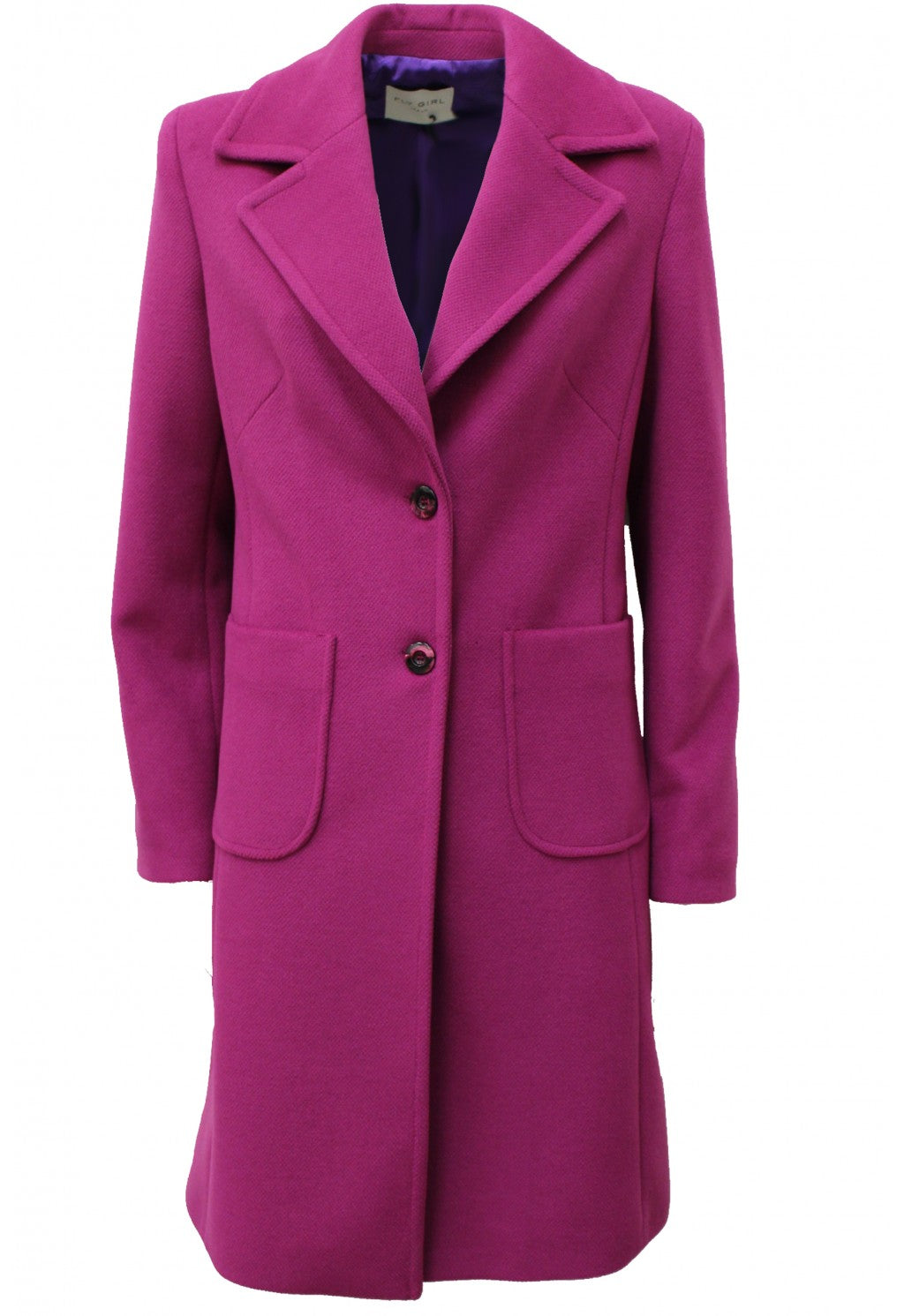 Malva Magenta Coat