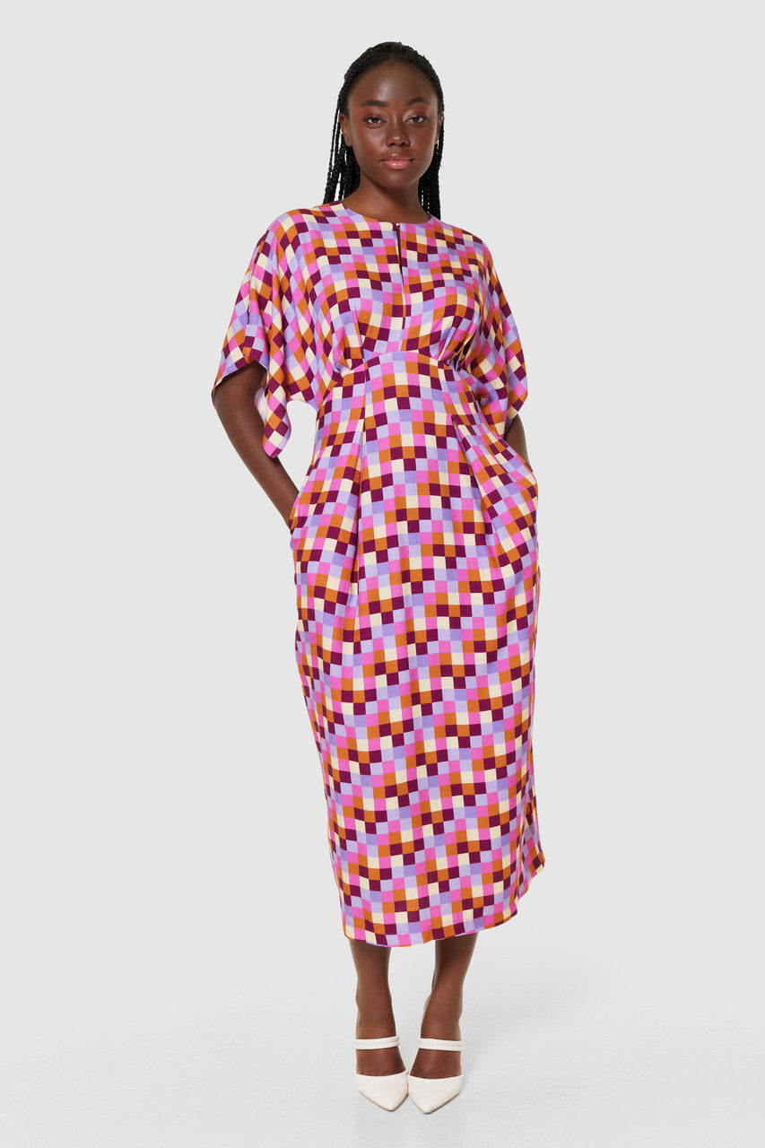 CLOSET LONDON LILAC PURPLE A-LINE DRESS