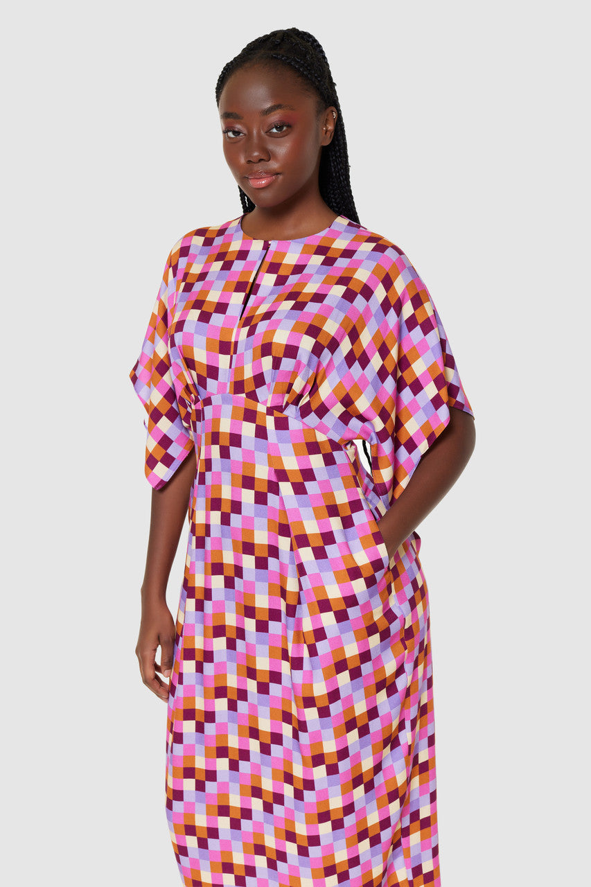 CLOSET LONDON LILAC PURPLE A-LINE DRESS