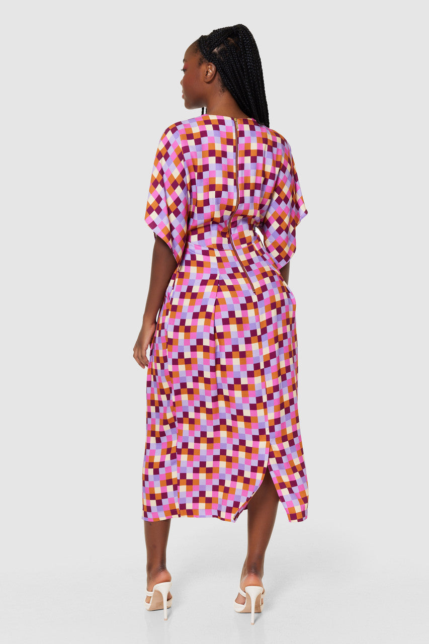 CLOSET LONDON LILAC PURPLE A-LINE DRESS