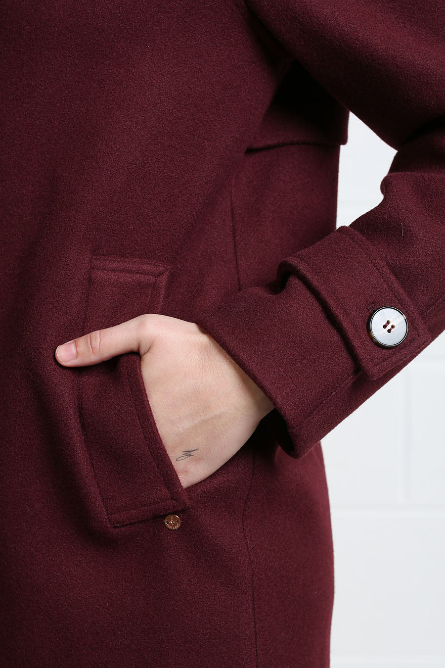 Rant and Rave Georgia Coat Deep Port