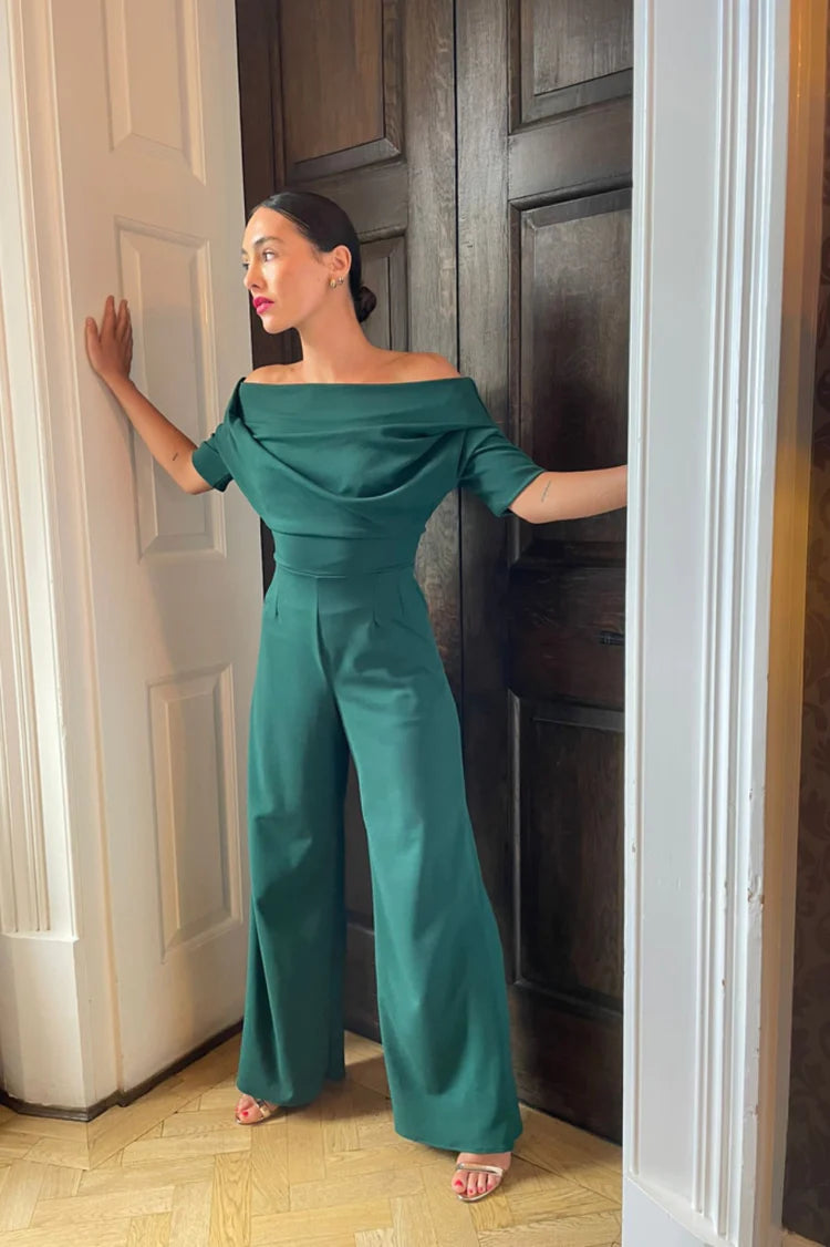 Forest Green Atom Lima jumpsuit