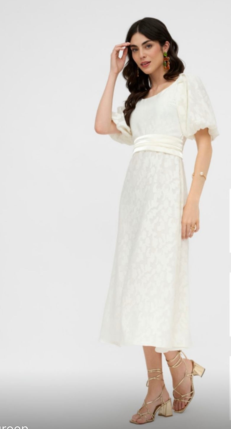 ROLE MODE JADE GREEN MIDI DRESS