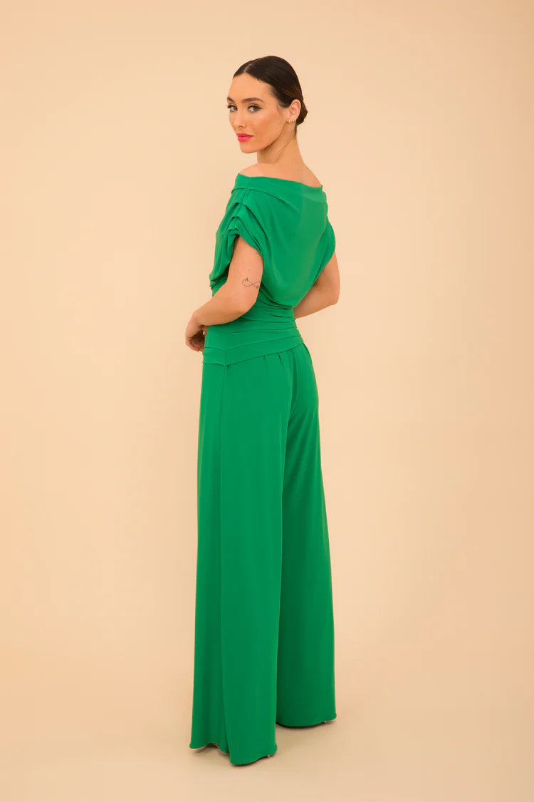 Carbon Jersey jumpsuit- Green