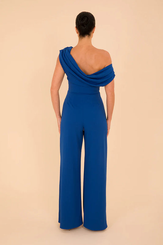 COBALT BLUE VENUS JUMPSUIT