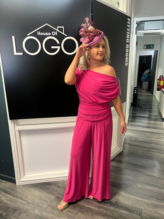 Atom Carbon pink jumpuit