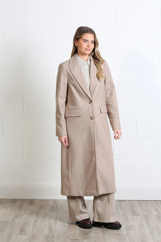 Rant and Rave Olivia Coat Biscuit
