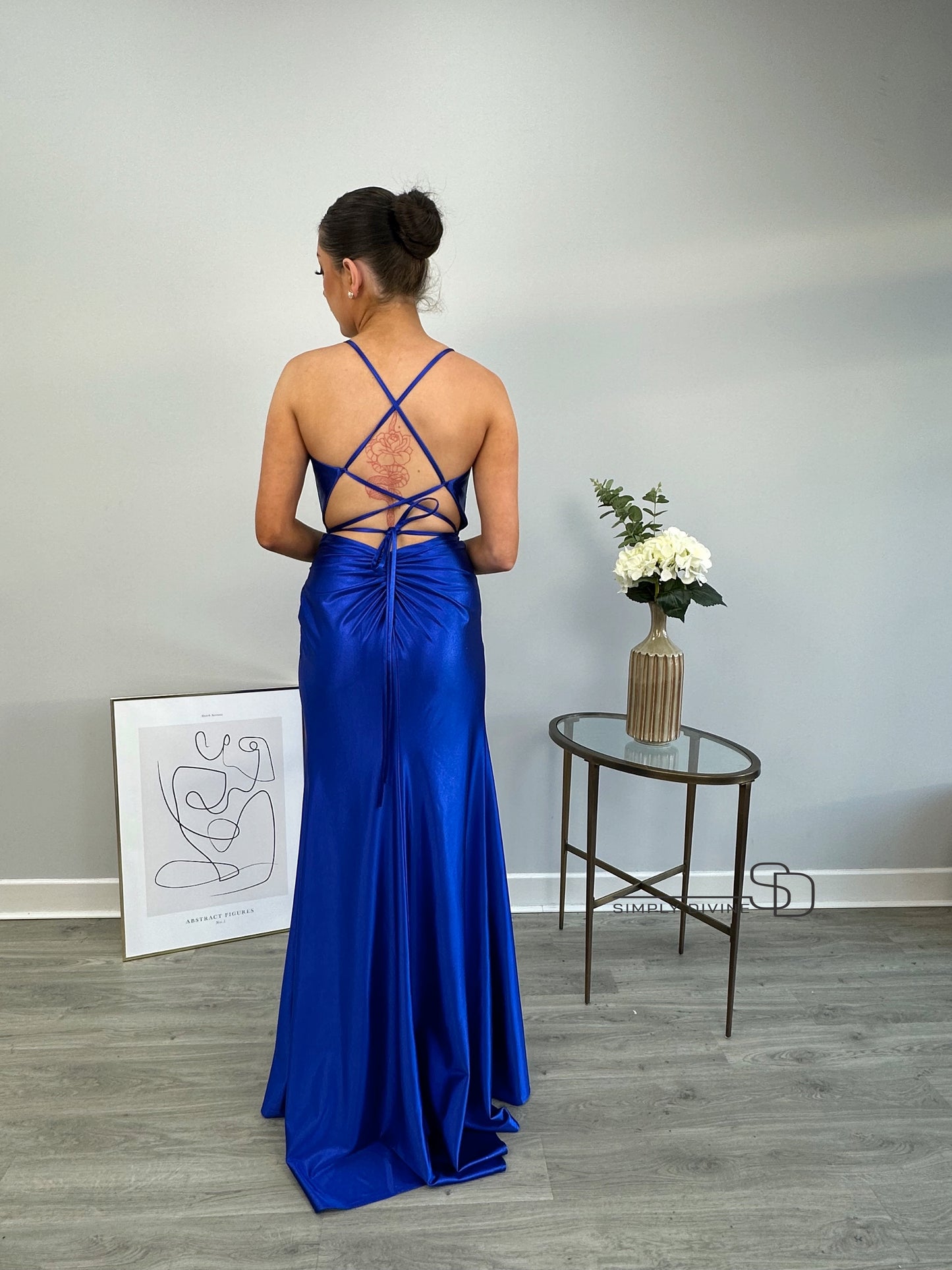 CANNOT BE PURCHASED ONLINE -INSTORE ONLY Isabelle Dress Royal Only Available Instore