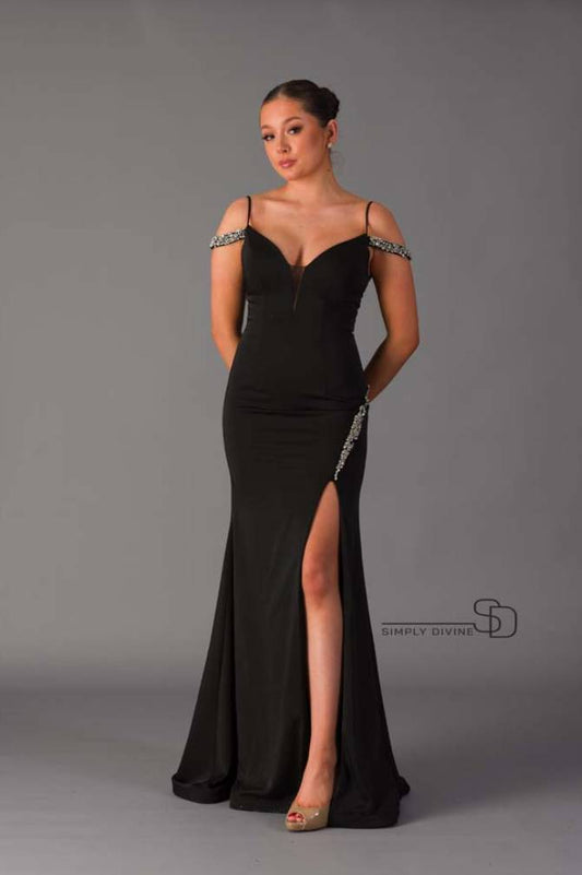 CANNOT BE PURCHASED ONLINE -INSTORE ONLY Vivian Strap Dress Black Only Available Instore