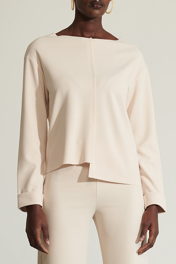Le Sarte Del Sole Raw Edge Top