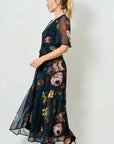 The Abbey navy dress