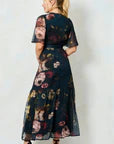 The Abbey navy dress
