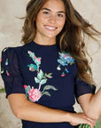 The Hailey navy dress Hope & Ivy