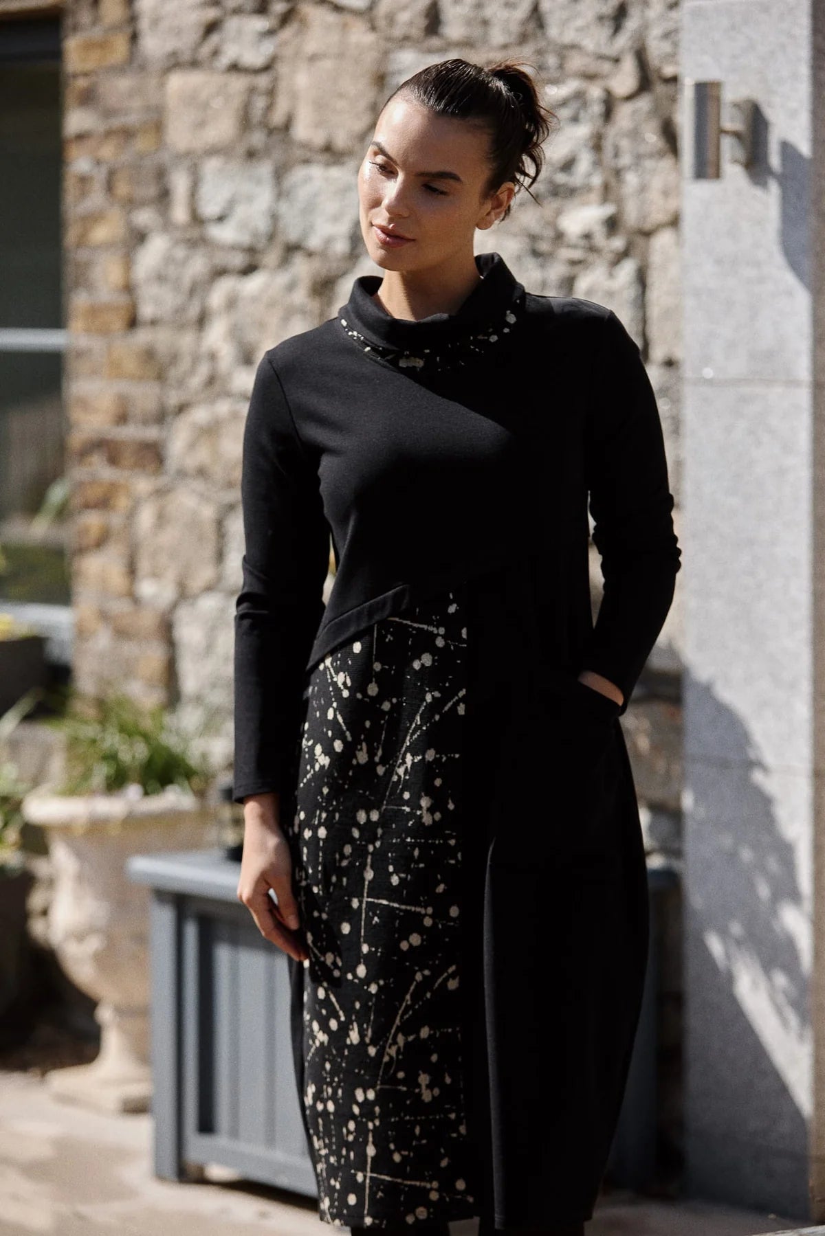 Peruzzi Splat Print dress