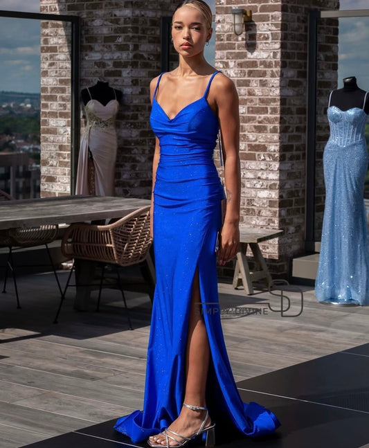 CANNOT BE PURCHASED ONLINE-INSTORE ONLY- BLUE SPARKLE DRESS