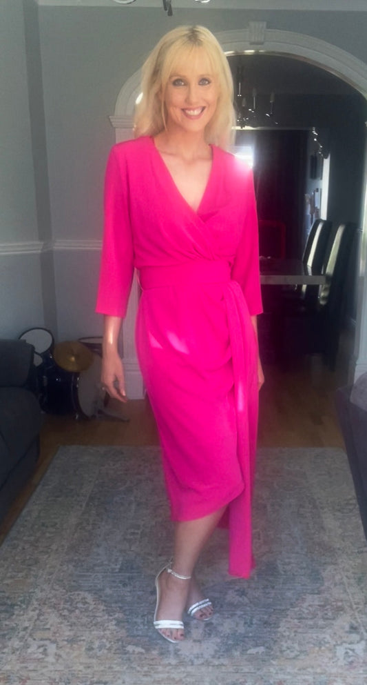 ROLE MODE RUBY PINK DRESS