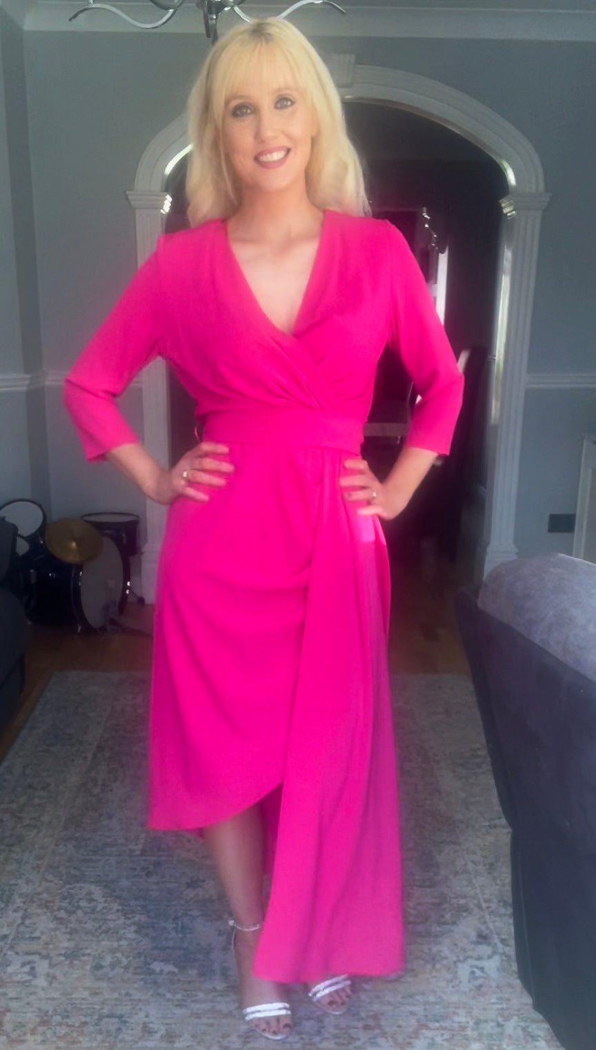 ROLE MODE RUBY PINK DRESS