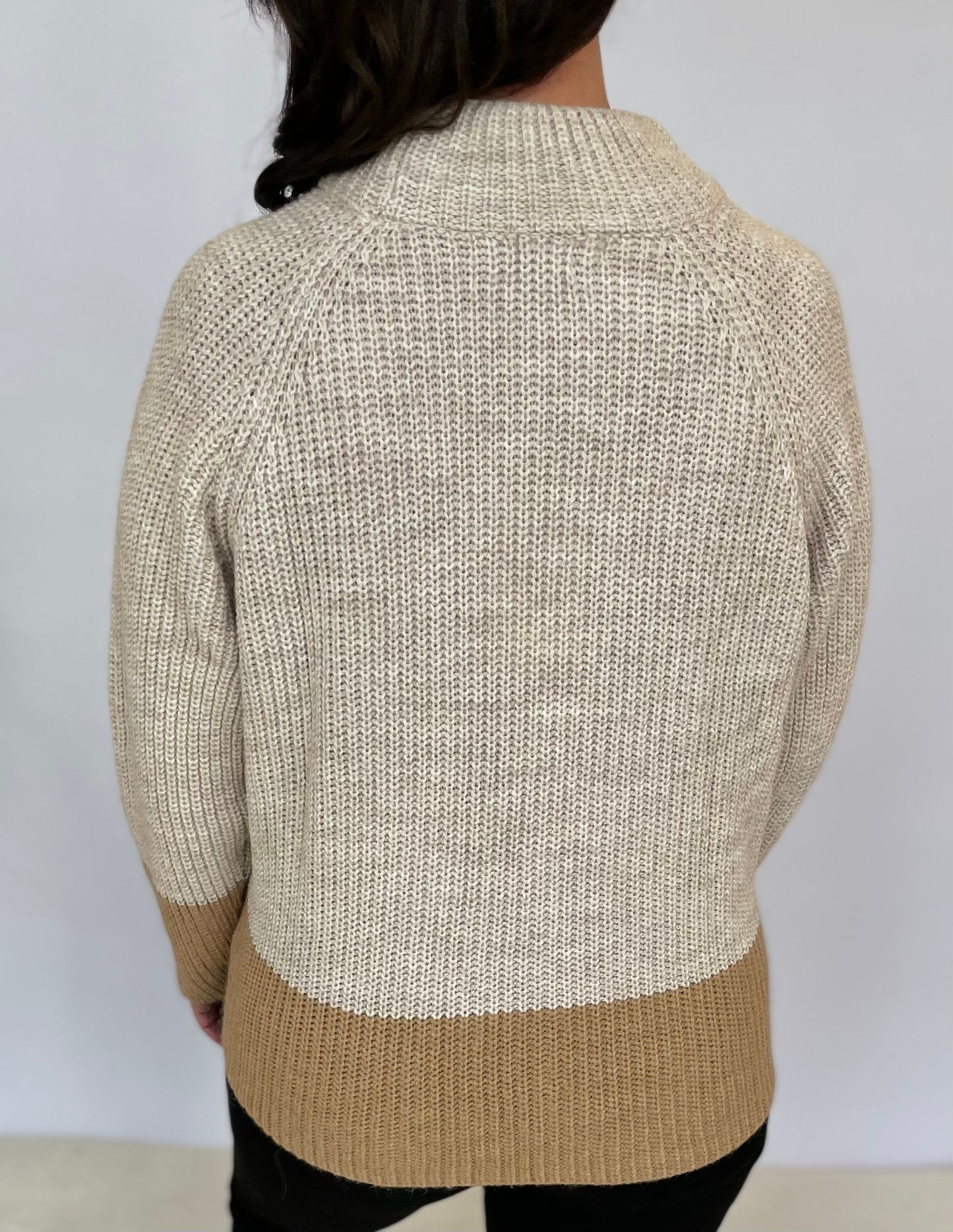 Pia B Italian heavy camel jumper