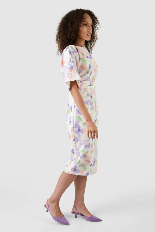 Closet Kimono sides split midi dress