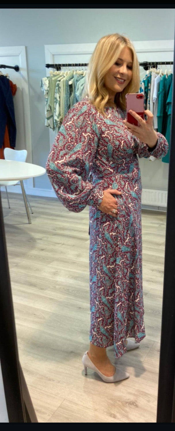 Closet Puff Sleeve A-Line Dress