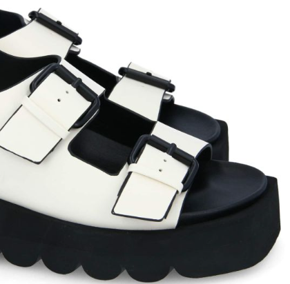 NONAME sandals ( sustainable French off white)