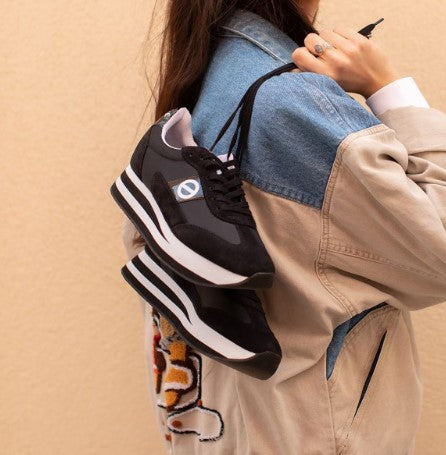 Flex Jogger - SPLIT/NYLON - Black