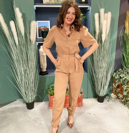 Love & Divine Puff Boiler Jump Suit