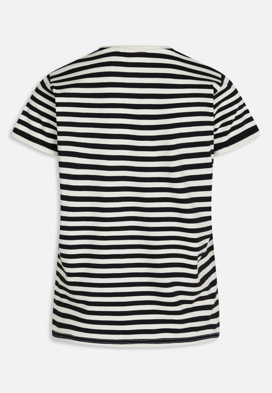 Short sleeve stripe t-shirt