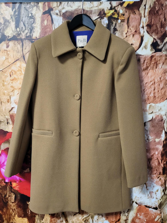 PIA B WOOL PEA COAT