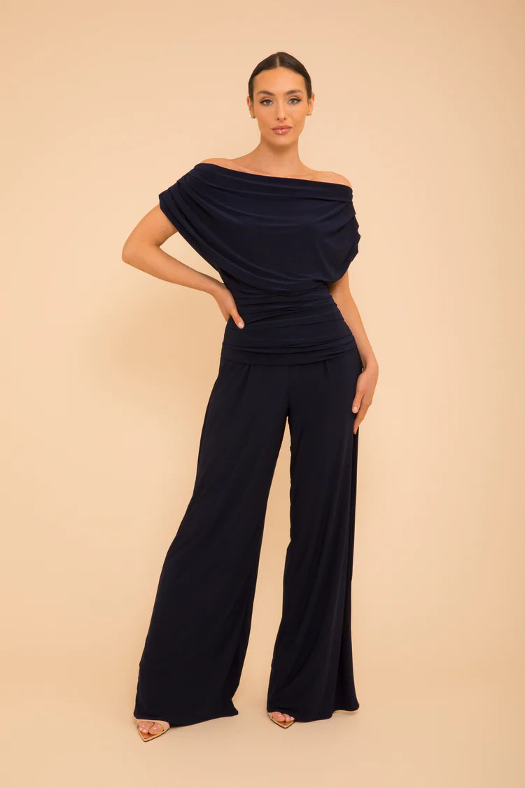 Carbon Jersey jumpsuit- Navy