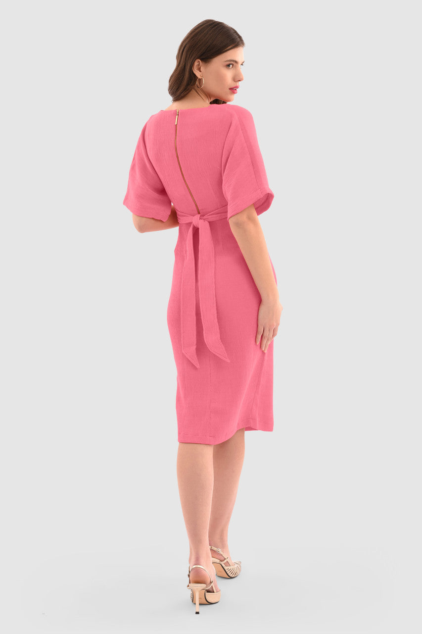 Closet Kimono side split midi dress