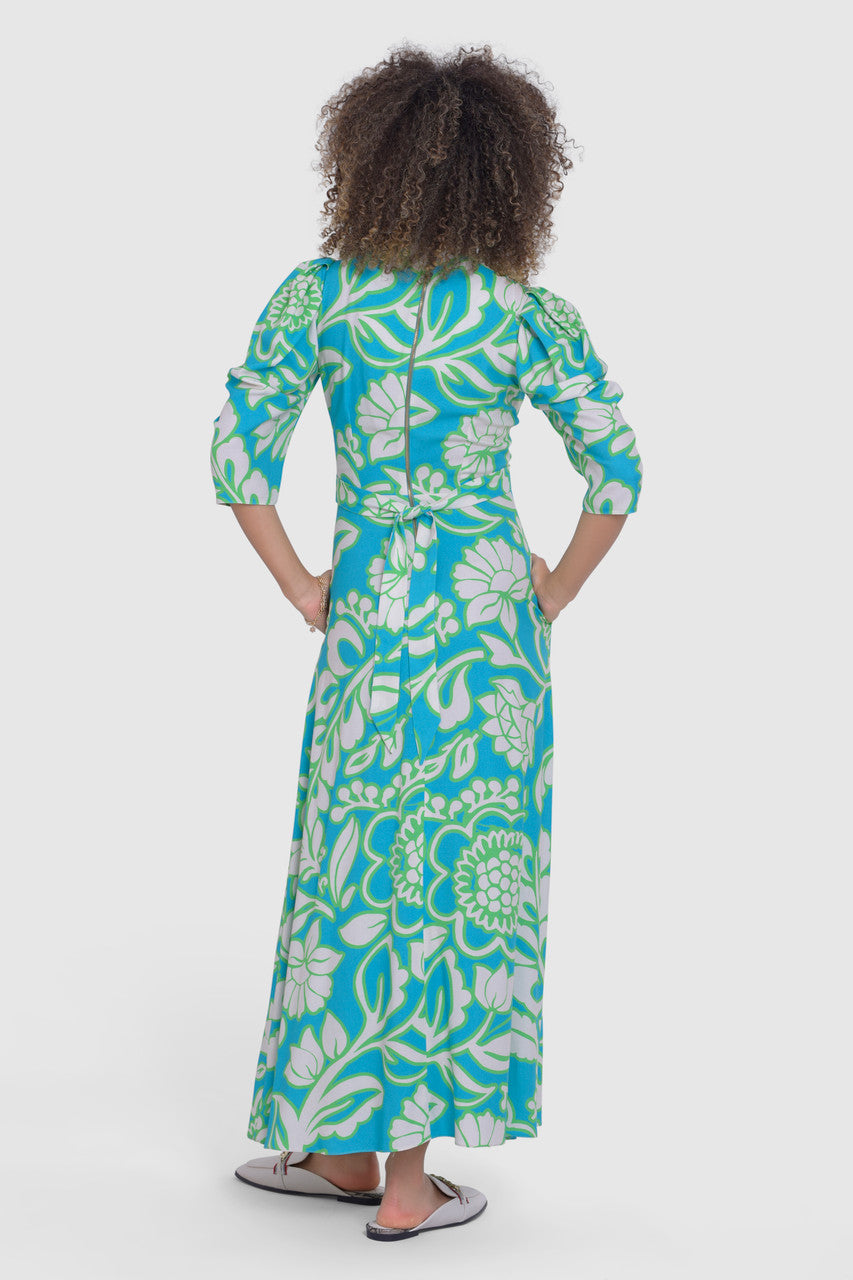Closet London Green turquoise dress