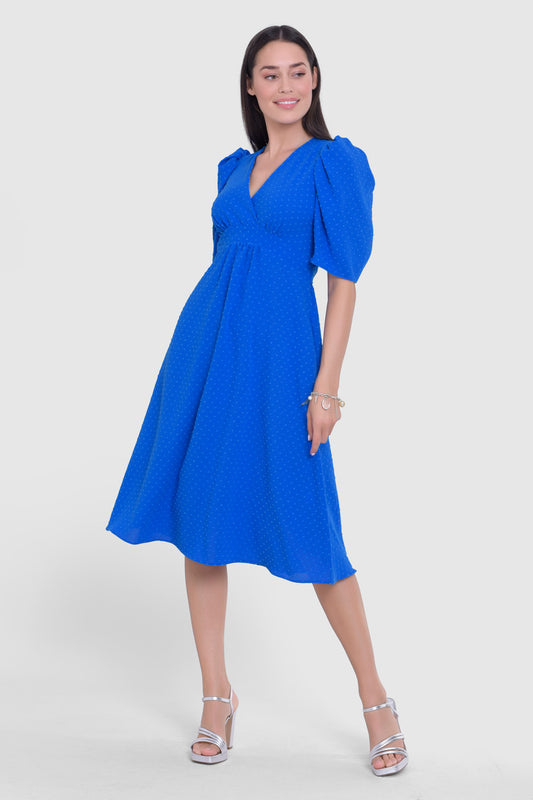 Closet London cobalt blue dress