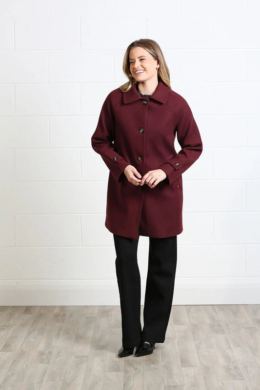 Rant and Rave Georgia Coat Deep Port