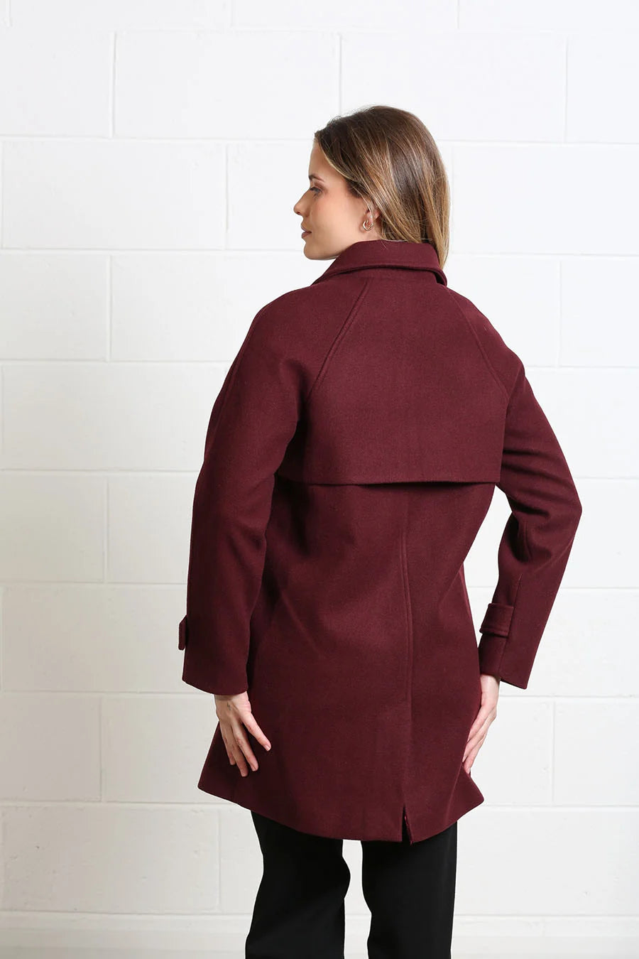 Rant and Rave Georgia Coat Deep Port