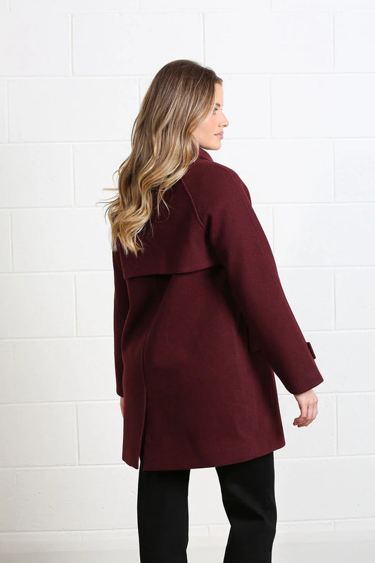 Rant and Rave Georgia Coat Deep Port