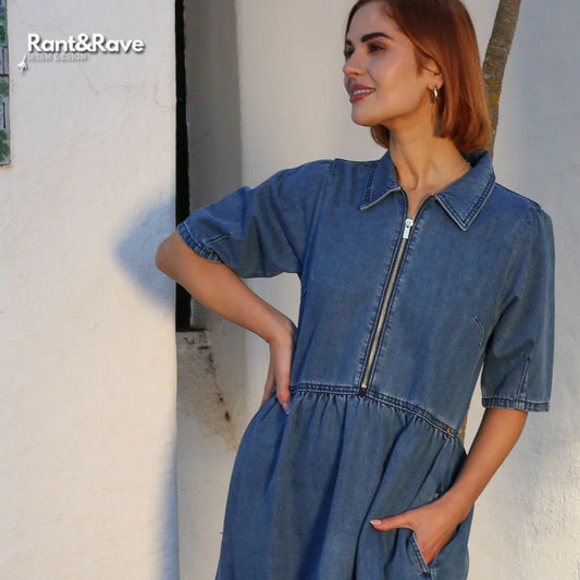 Rant and rave Jade denim dress
