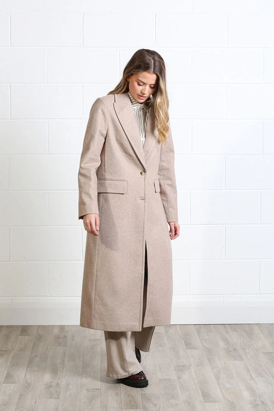 Rant and Rave Olivia Coat Biscuit