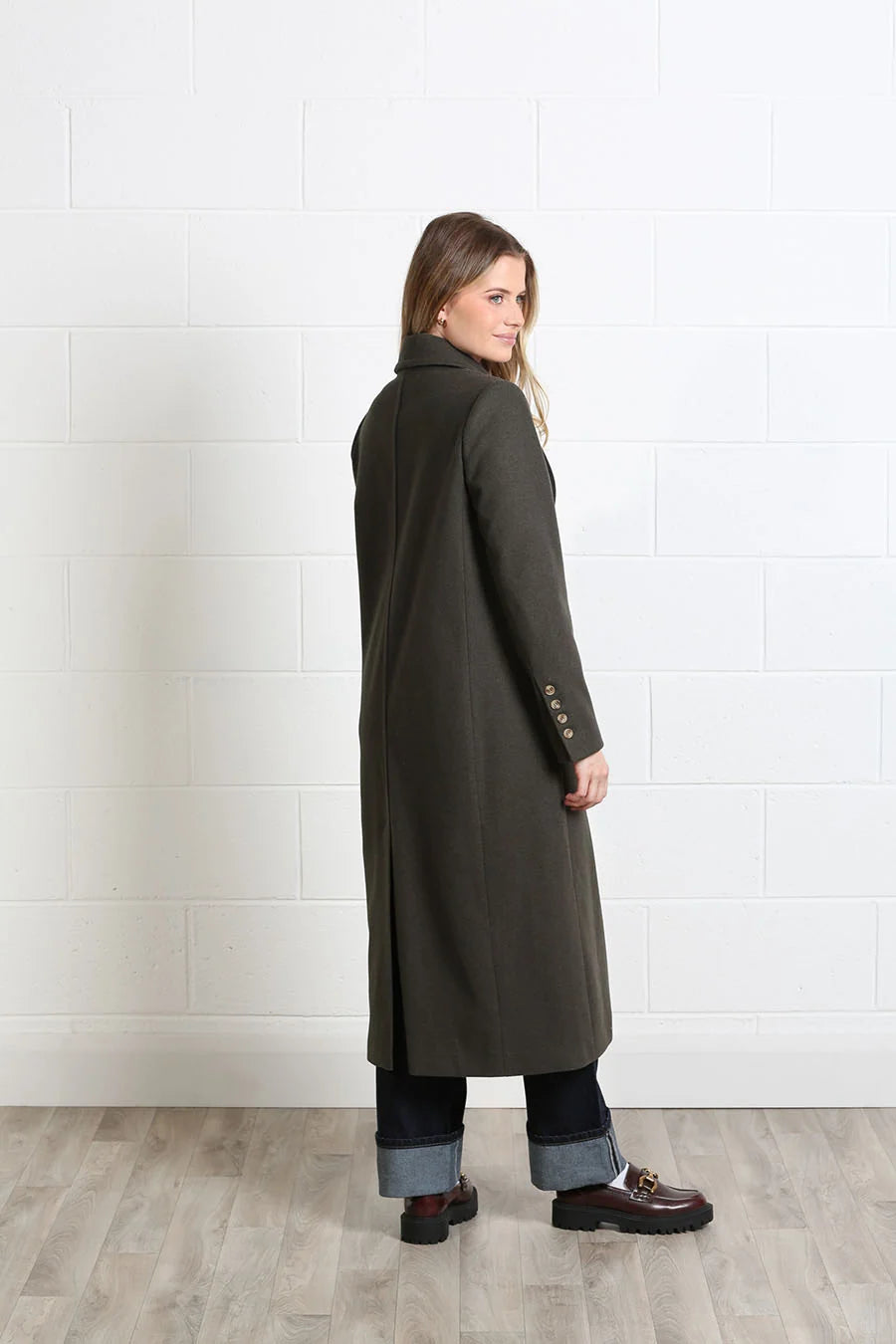 Rant and Rave Olivia Coat Deep Moss